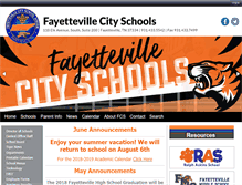 Tablet Screenshot of fcsboe.org